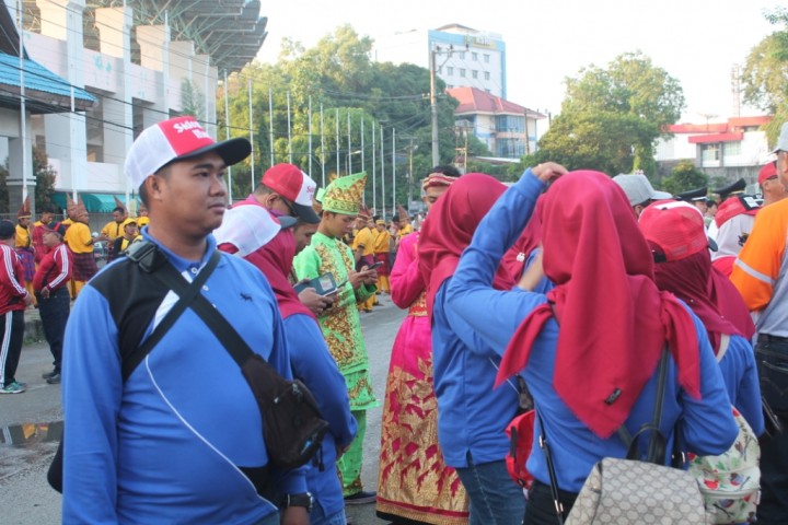 Jalan Santai Dalam Rangka Memperingati HUT  Kemerdekaan Indonesia ke-73 Tahun 2018