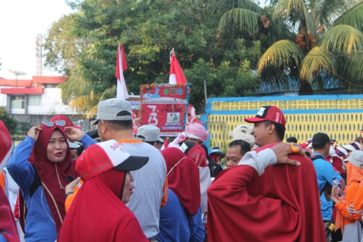 Jalan Santai Dalam Rangka Memperingati HUT  Kemerdekaan Indonesia ke-73 Tahun 2018