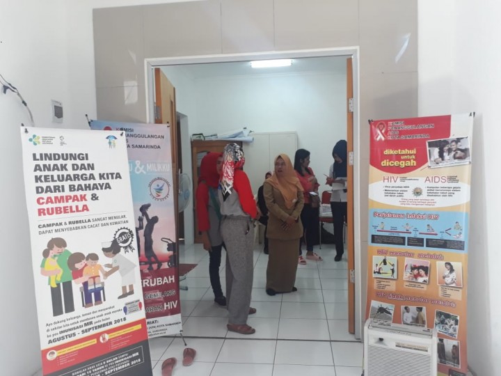 Pelayanan KB Gratis Dalam Rangka Hari Kesatuan Gerak PKK di Kantor Kelurahan Sidomulyo
