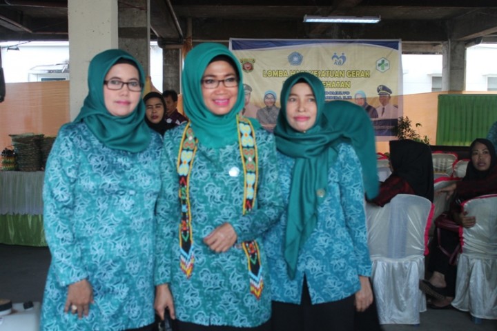 Lomba Hari Kesatuan Gerak PKK KB Kesehatan di Kel.Sidomulyo Kec. Samarinda Ilir dan Peresmian Kampung KB Teras Kencana Kel.Sidomulyo Kec.Samarinda Ilir