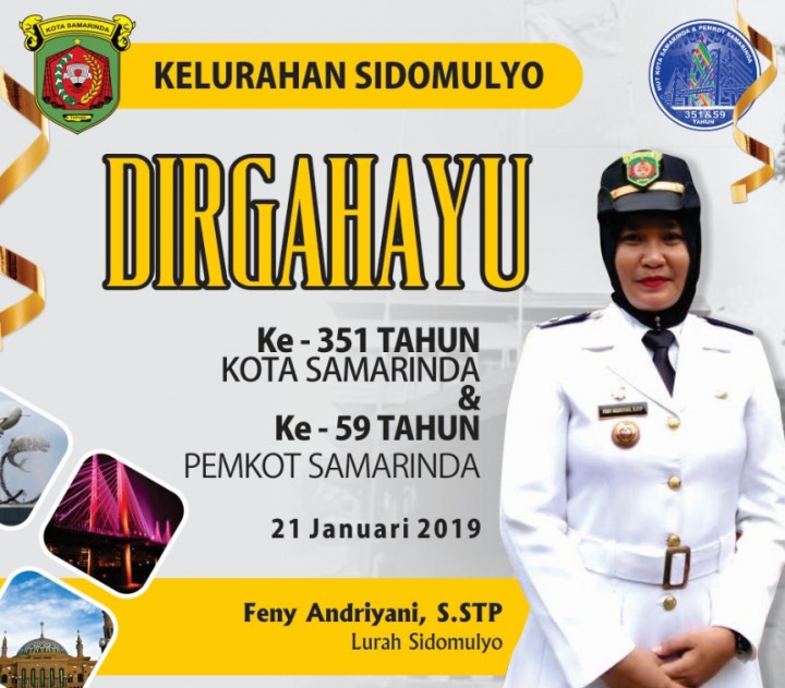 DIRGAHAYU KE-351 KOTA SAMARINDA & KE-59 TAHUN PEMKOTA SAMARINDA 21 JANUARI 2019