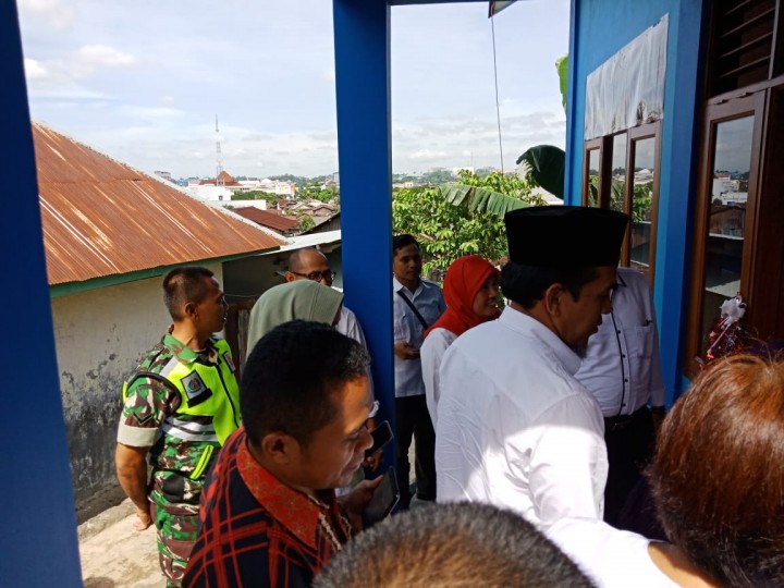 Peresmian Perpustakaan SDN No.08 di Jl. Biawan Gg.2 Kelurahan Sidomulyo