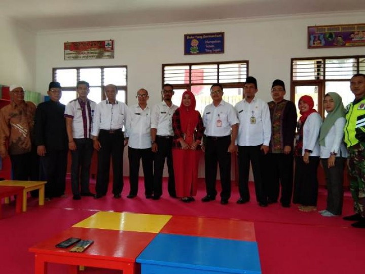 Peresmian Perpustakaan SDN No.08 di Jl. Biawan Gg.2 Kelurahan Sidomulyo