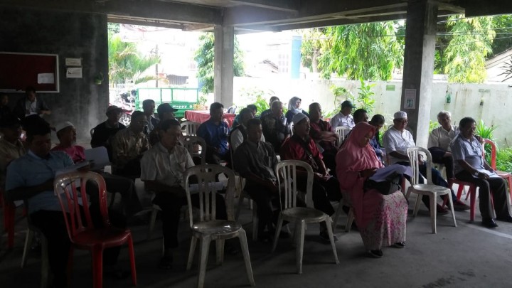 KAMIS, 11-04-2019, RAPAT KORDINASI KELURAHAN SIDOMULYO DENGAN RT