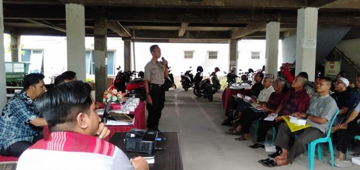 Penyuluhan Keamanan, Ketentraman dan Ketertiban Oleh Babinsa dan Bhabinkantibmas Sidomulyo