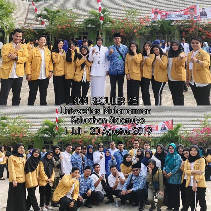 Perpisahan KKN Reguler Angkatan 45 Universitas Mulawarman