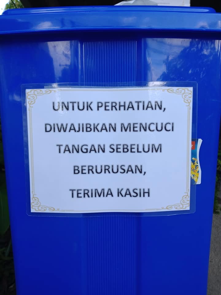 Penyediaan Tempat Cuci Tangan Untuk Warga