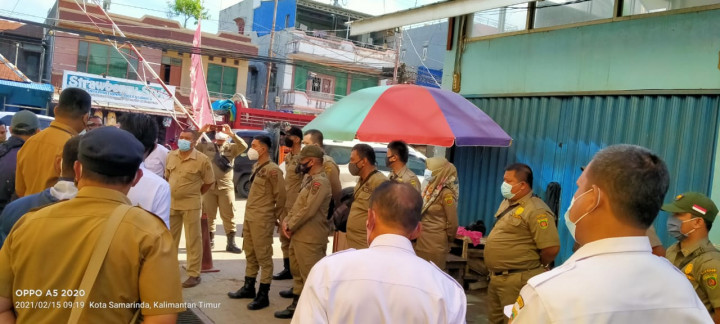 Sosialisasi PKL Di Pasar Sungai Dama
