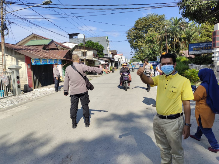 Giat Yustisi Dan Sosialisasi Prokes Covid 19