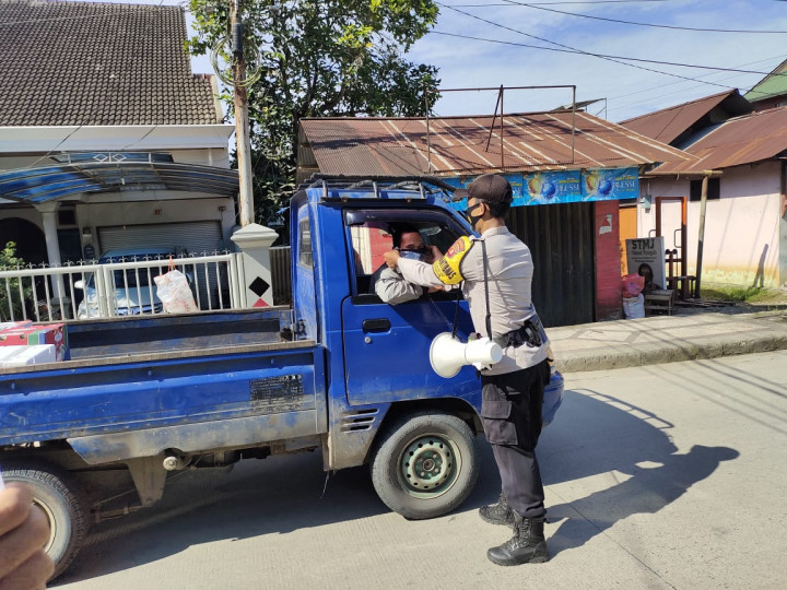 Giat Yustisi Dan Sosialisasi Prokes Covid 19