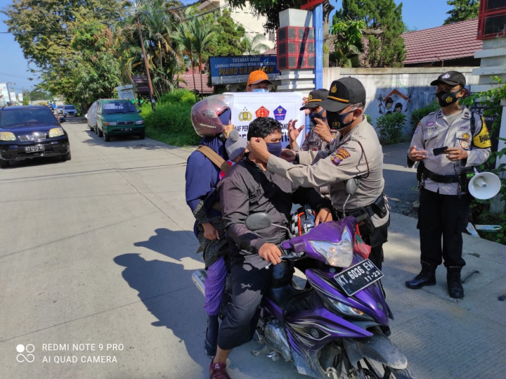Giat Yustisi Dan Sosialisasi Prokes Covid 19