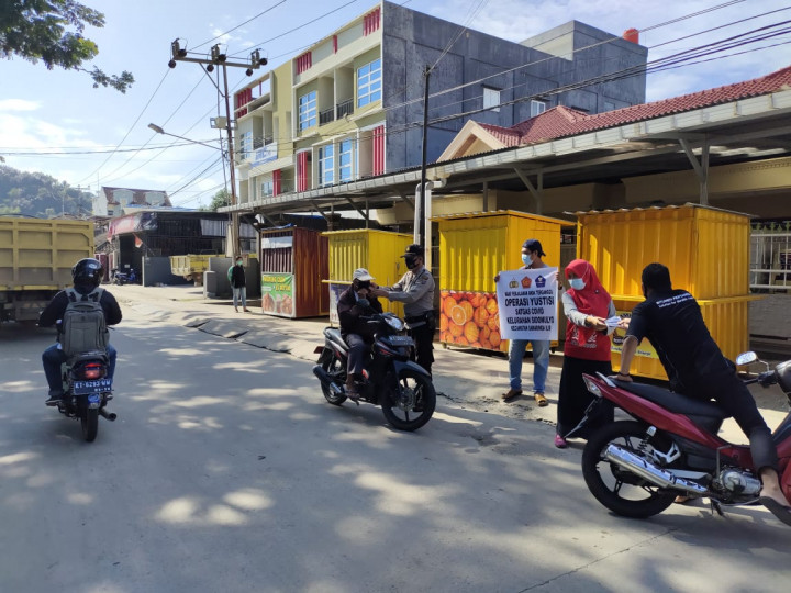Giat Yustisi Dan Sosialisasi Prokes Covid 19