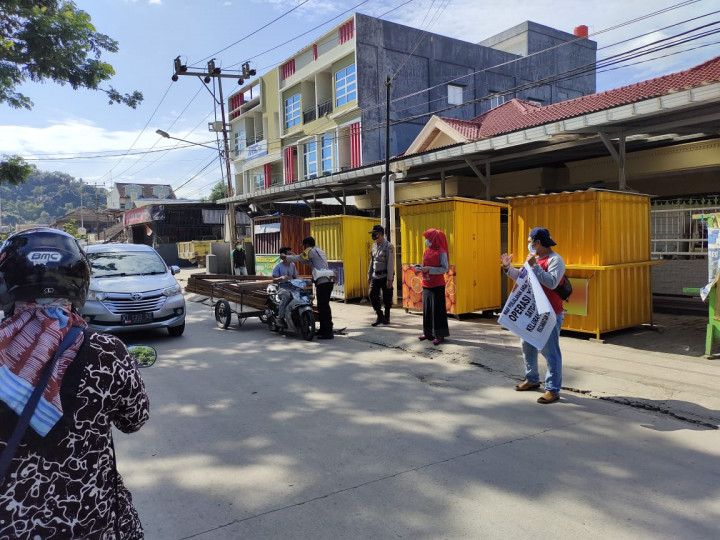 Giat Yustisi Dan Sosialisasi Prokes Covid 19