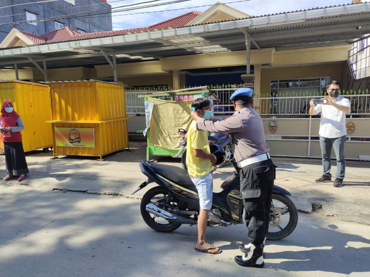 Giat Yustisi Dan Sosialisasi Prokes Covid 19