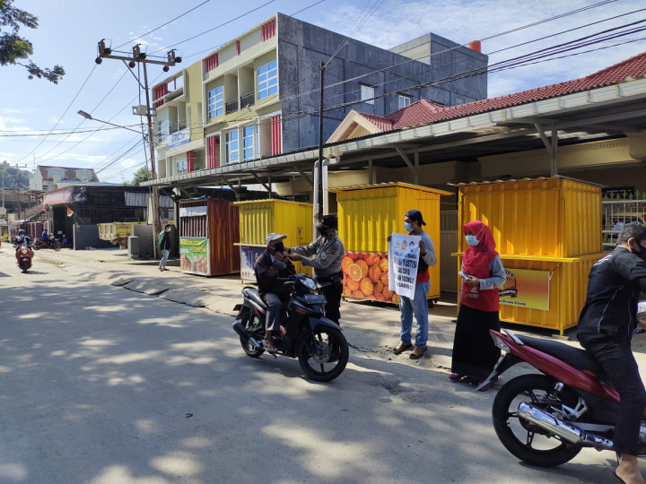 Giat Yustisi Dan Sosialisasi Prokes Covid 19