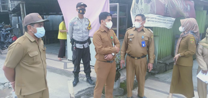 Pendampingan Yustisi dan Sosialisasi Prokes Terhadap Pedagang