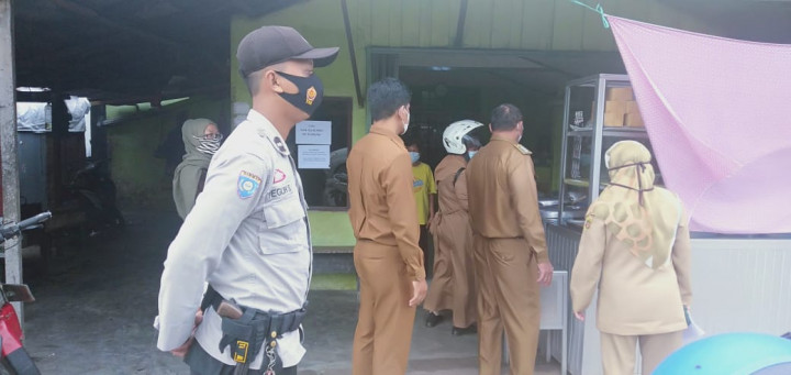 Pendampingan Yustisi dan Sosialisasi Prokes Terhadap Pedagang