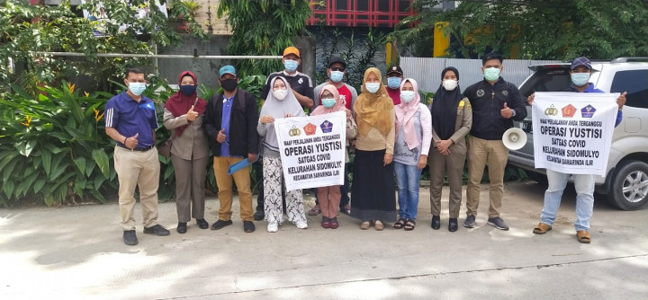 Giat Yustisi Dan Sosialisasi Prokes