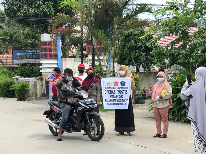 Giat Yustisi Dan Sosialisasi Prokes