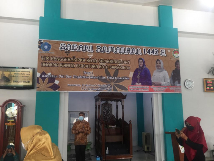Safari Ramadhan Ketua TP PKK Kota Samarinda