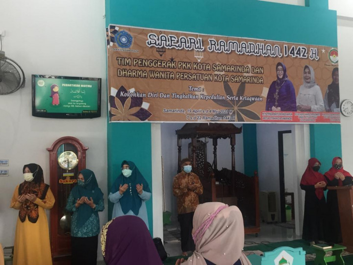 Safari Ramadhan Ketua TP PKK Kota Samarinda