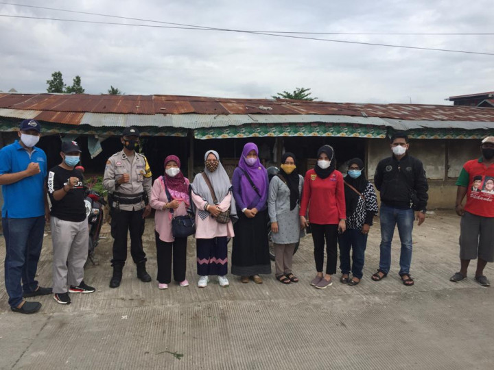 Yustisi Dan Sosialisasi Prokes Pasar Kehewanan
