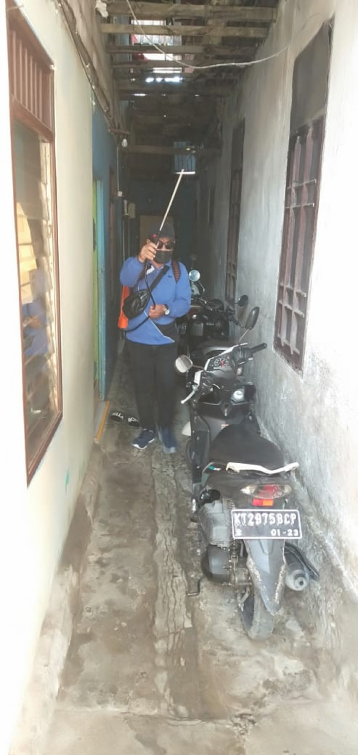 Giat Penyemprotan Eco Enzim Secara Serentak Se-Kota Samarinda Di Wilayah Kelurahan Sidomulyo