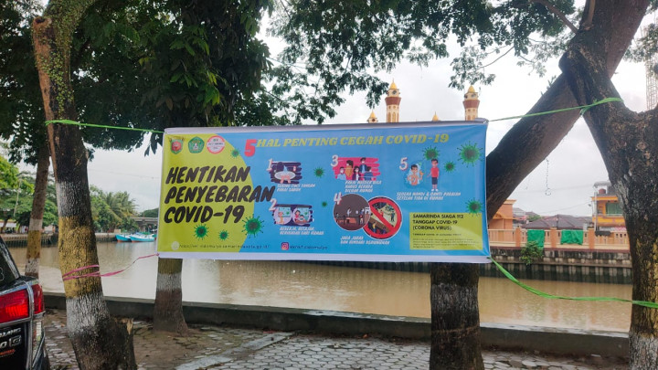 Bakti Mahasiswa KKN Unmul 47 Terhadap Pencegahan Covid 19