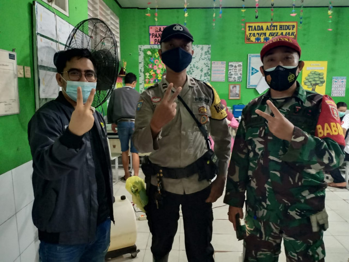 Pelaksanaan Vaksinasi Oleh HIPMI Samarinda Bersama OJK Kaltim