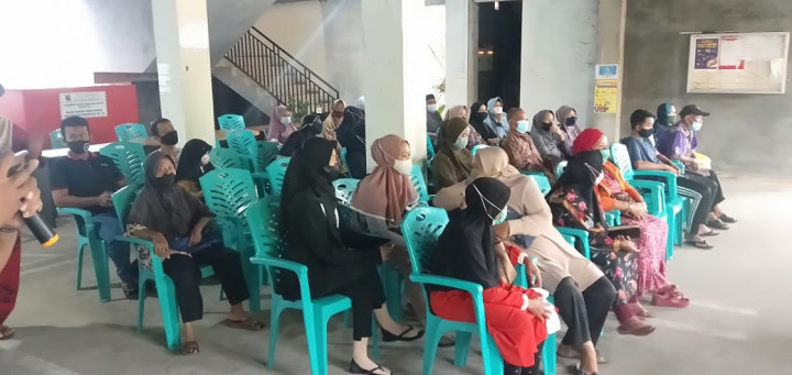 Vaksinasi Astrazeneca Dosis I Kelurahan Sidomulyo Hari Ketiga