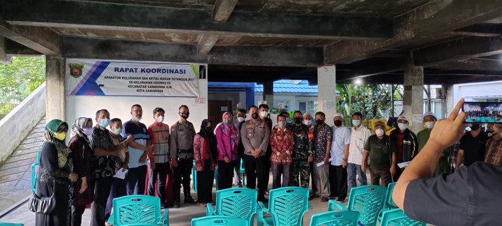 Kunjungan Kapolsek Samarinda Kota Ke Kelurahan Sidomulyo