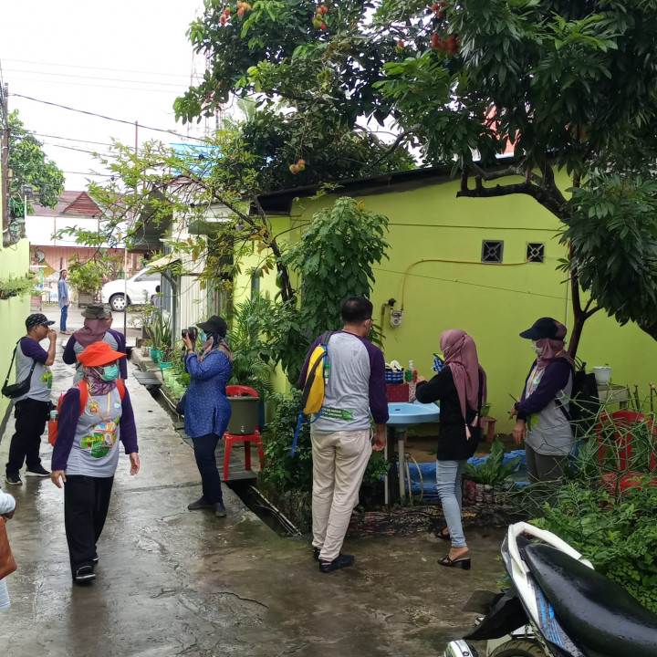 Penilaian Lomba Kampung Salai (Sampah Bernilai) Kelurahan Sidomulyo