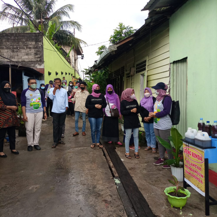Penilaian Lomba Kampung Salai (Sampah Bernilai) Kelurahan Sidomulyo