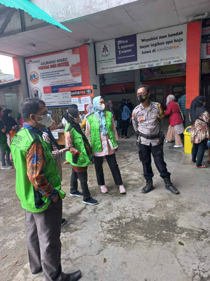 Giat pendampingan pembagian bantuan BNPT dan PKH
