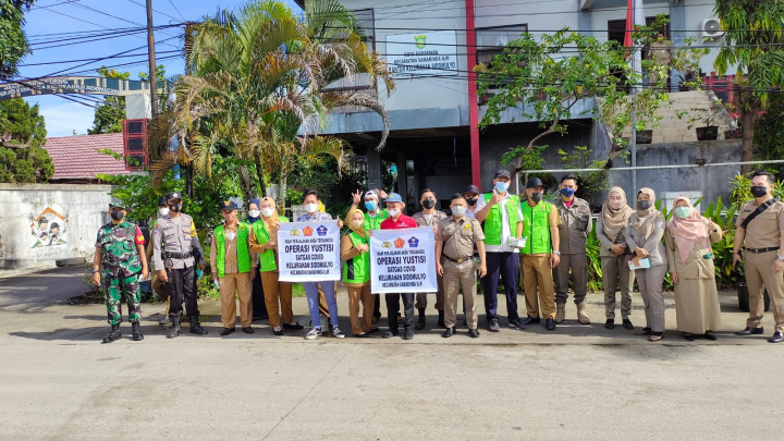 Operasi Yustisi Covid Gabungan Kecamatan Samarinda Ilir