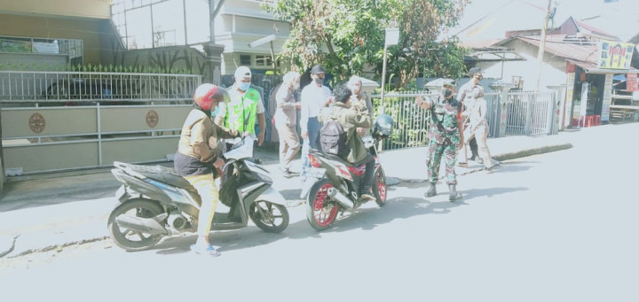 Operasi Yustisi Covid Gabungan Kecamatan Samarinda Ilir