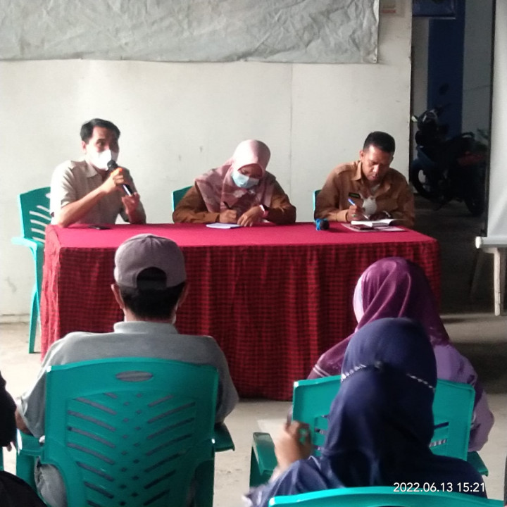 Sosialisasi penyelesaian K4 pada lokasi pendaftran tanah sistematis lengkap (PTSL)