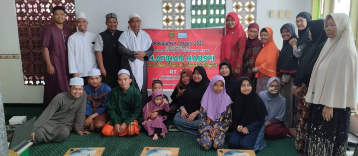 Pelatihan Habsyi Buah Probebaya ; Lurah Sidomulyo Monitoring Sekaligus Meresmikan Kegiatan