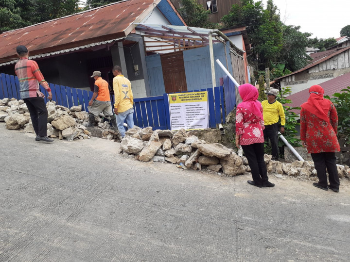 Monitoring pelaksanaan Program Pembangunan dan Pemberdayaan Masyarakat (Pro Bebaya) RT 20