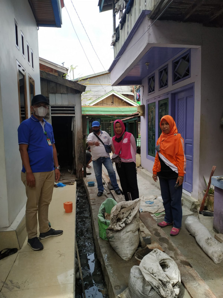 Monitoring pelaksanaan Program Pembangunan dan Pemberdayaan Masyarakat (Pro Bebaya) RT 07