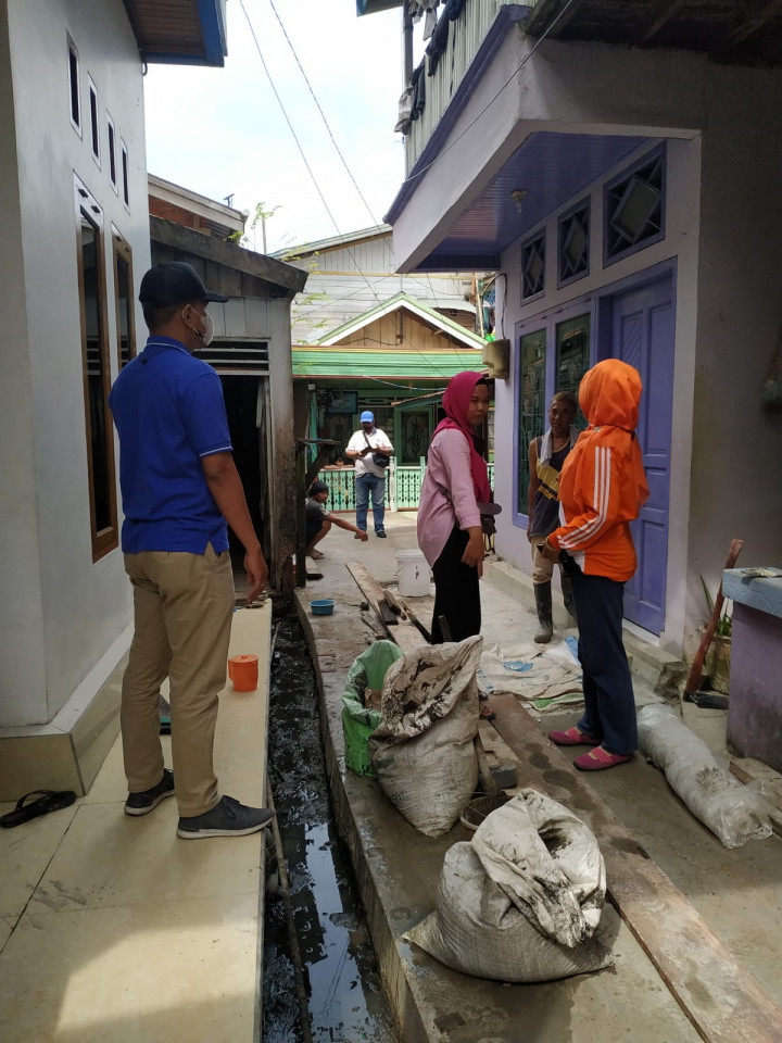 Monitoring pelaksanaan Program Pembangunan dan Pemberdayaan Masyarakat (Pro Bebaya) RT 07