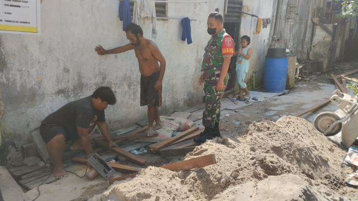 Monitoring pelaksanaan Program Pembangunan dan Pemberdayaan Masyarakat (Pro Bebaya) RT 06