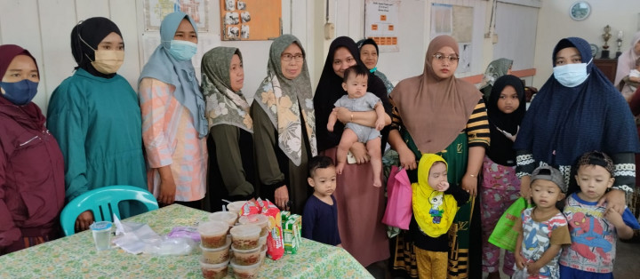 Pemberian Paket Bantaun Pangan Tambahan Untuk Balita (ProBebaya) Sub Kegiatan Pemberdayaan
