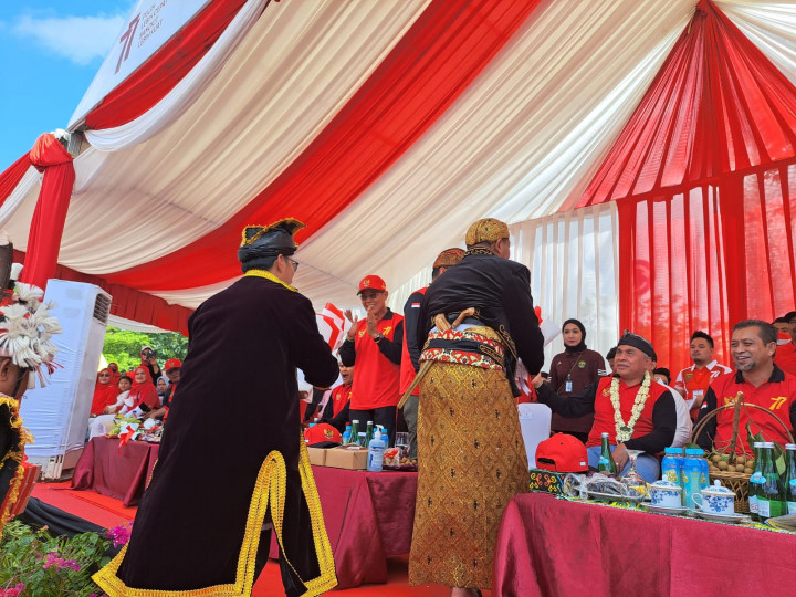 Parade Pawai Pembangunan Dalam Rangka HUT RI Ke-77