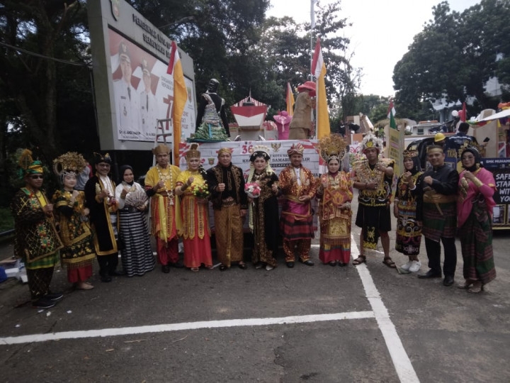 Parade Pawai Pembangunan Dalam Rangka HUT RI Ke-77