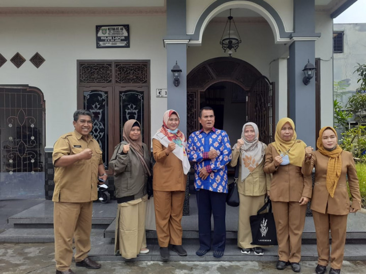 Kunjungan BUMRT Kelurahan Sidomulyo
