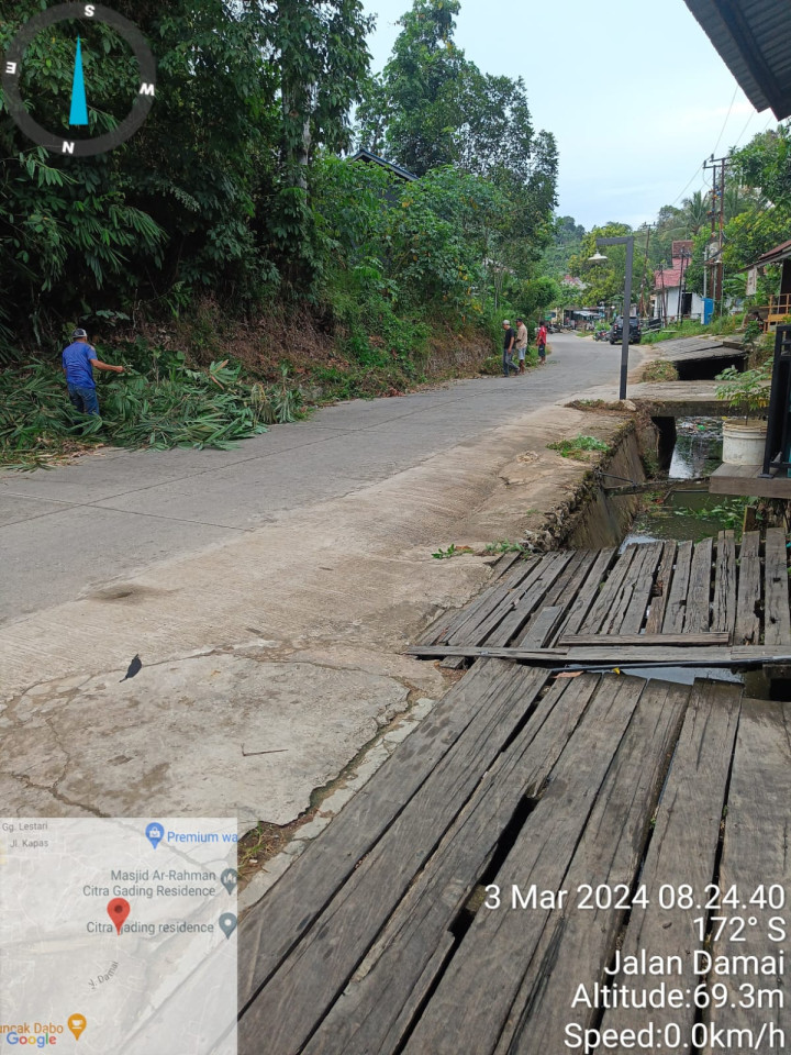 (03/03/2024) Dokumentasi Kegiatan Kerja Bakti Serentak seluruh RT Kelurahan Sidomulyo menjelang Bulan Ramadhan dan antisipasi musim hujan.