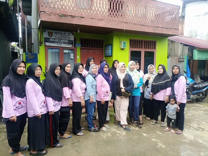 Kegiatan Monitoring Kerja Bakti di RT. 24, 25 dan 40 di  Kelurahan Sidomulyo (23/06/2024)