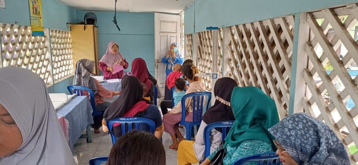 Kegiatan Kunjungan Posyandu Sri Rejeki RT. 26 di Kelurahan Sidomulyo (05/07/2024)