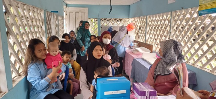 Kegiatan Kunjungan Posyandu Sri Rejeki RT. 26 di Kelurahan Sidomulyo (05/07/2024)